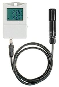 2-Kanal Daten-Recorder / Daten-Logger zur Erfassung von Temperaturen, relativer Feuchte und Taupunkt (ext. Sensor)