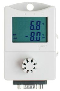 4 Kanal Daten-Recorder / Daten-Logger zur Erfassung von Temperaturen, relativer Feuchte, Taupunkt und Spannung(integrierter Sensor und externer Spannungseingang) Typ S3541