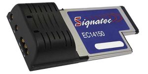 14 Bit EC54 Digitizer, 2 Kanäle 150 MS/s  AC-gekoppelt